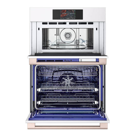 Four encastrable combiné à convection 30 po. 4,7 pi³, blanc