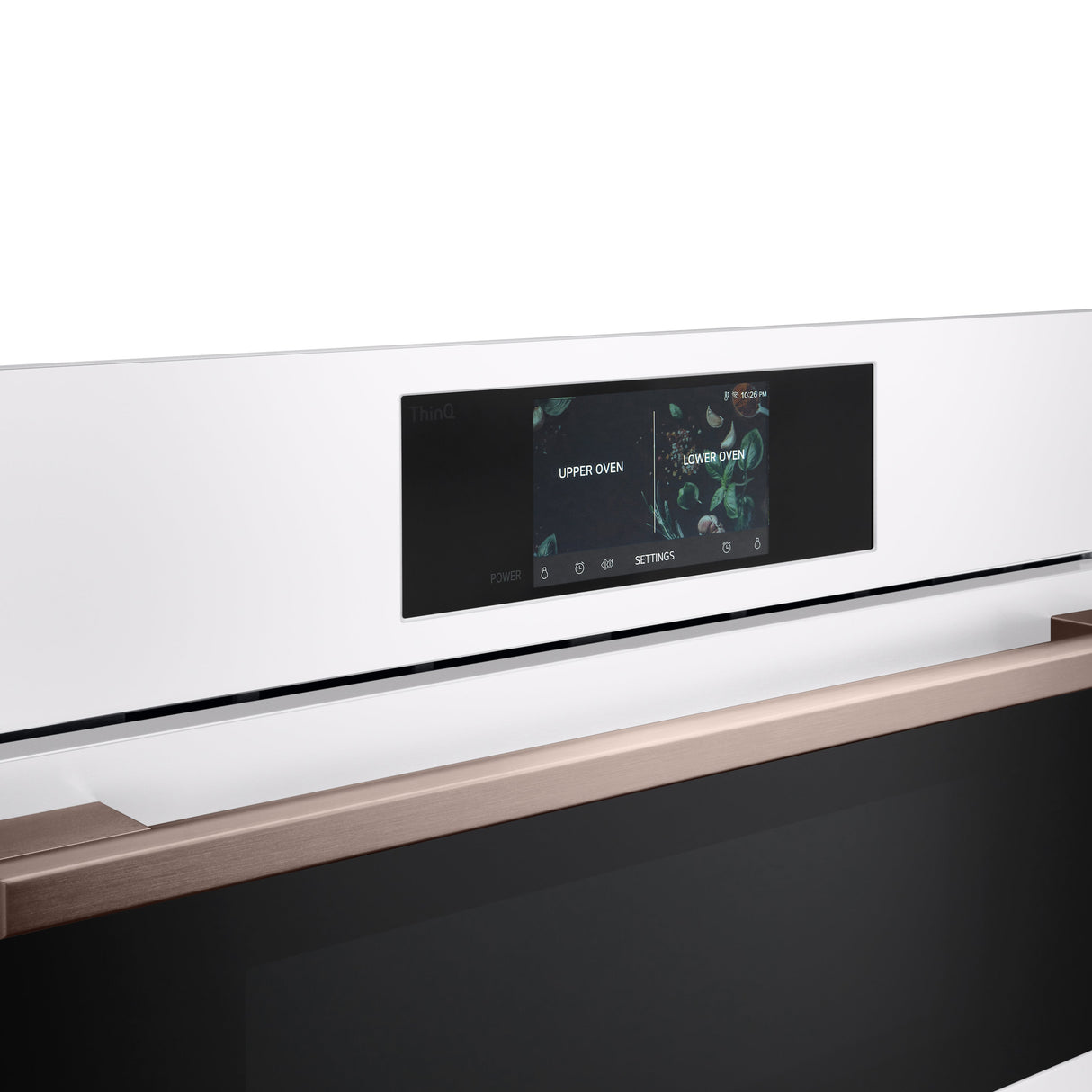 Four encastrable combiné à convection 30 po. 4,7 pi³, blanc
