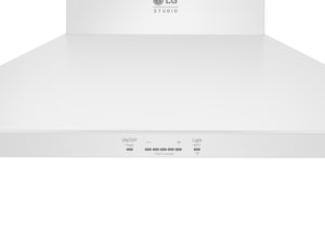 Hotte murale cheminée 30 po blanc - White essence
