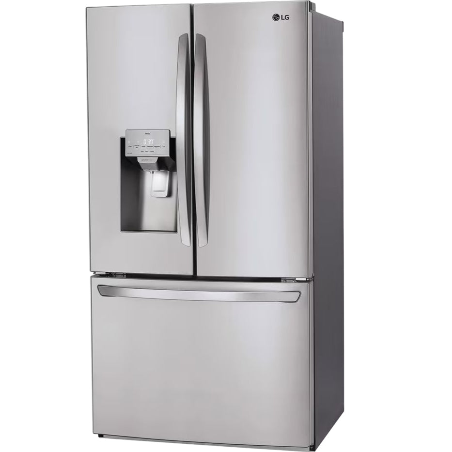 Réfrigérateur porte française 36 po 3 portes Inox