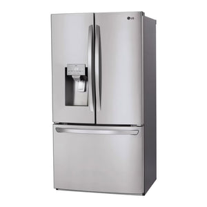 Réfrigérateur porte française 36 po 3 portes Inox