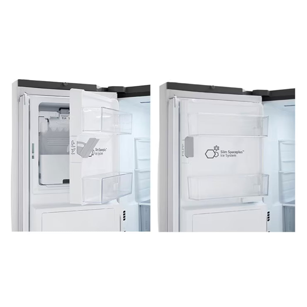 Réfrigérateur porte française 36 po 3 portes Inox