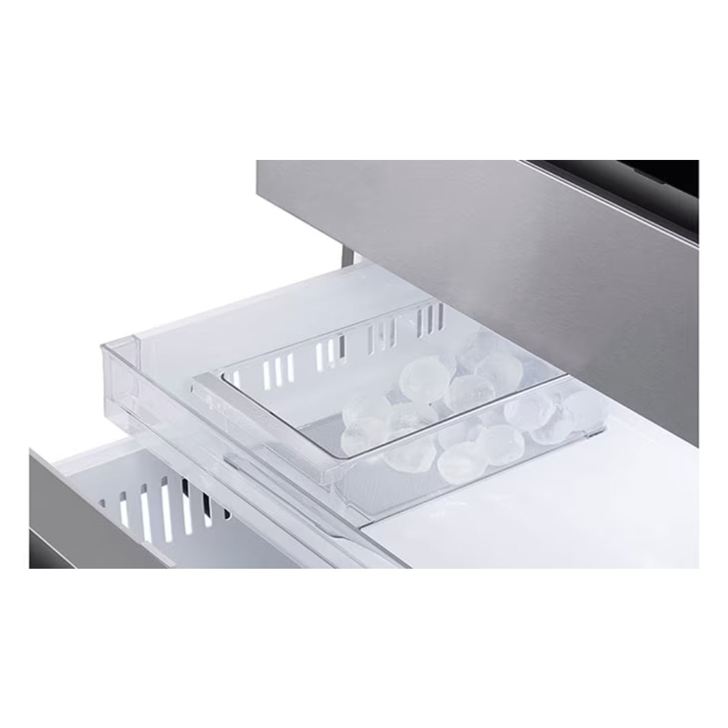 Réfrigérateur porte française 36 po 3 portes Inox