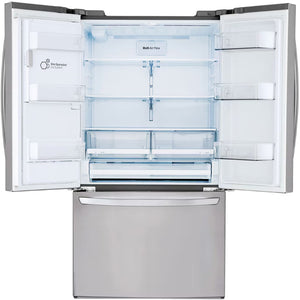 Réfrigérateur porte française 36 po 3 portes Inox