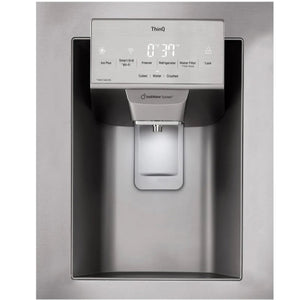 Réfrigérateur porte française 36 po 3 portes Inox