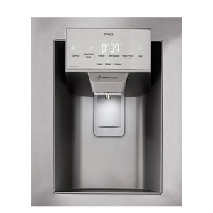 Réfrigérateur porte française 36 po 3 portes Inox