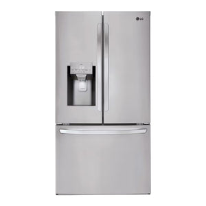 Réfrigérateur porte française 36 po 3 portes Inox