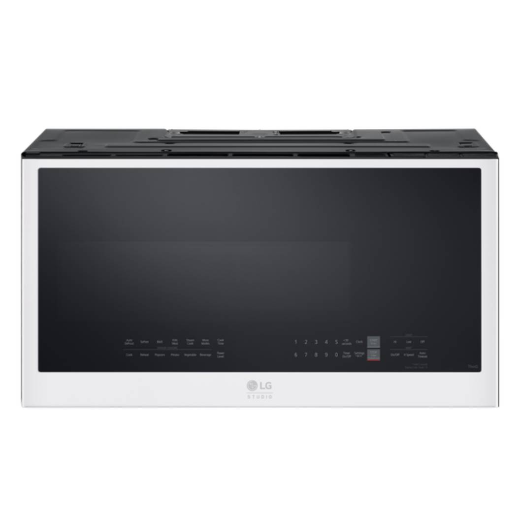 Micro-ondes à hotte 2pi³, 900W, blanc et noir