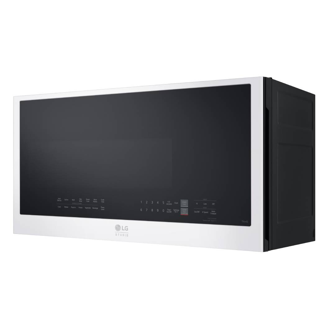 Micro-ondes à hotte 2pi³, 900W, blanc et noir