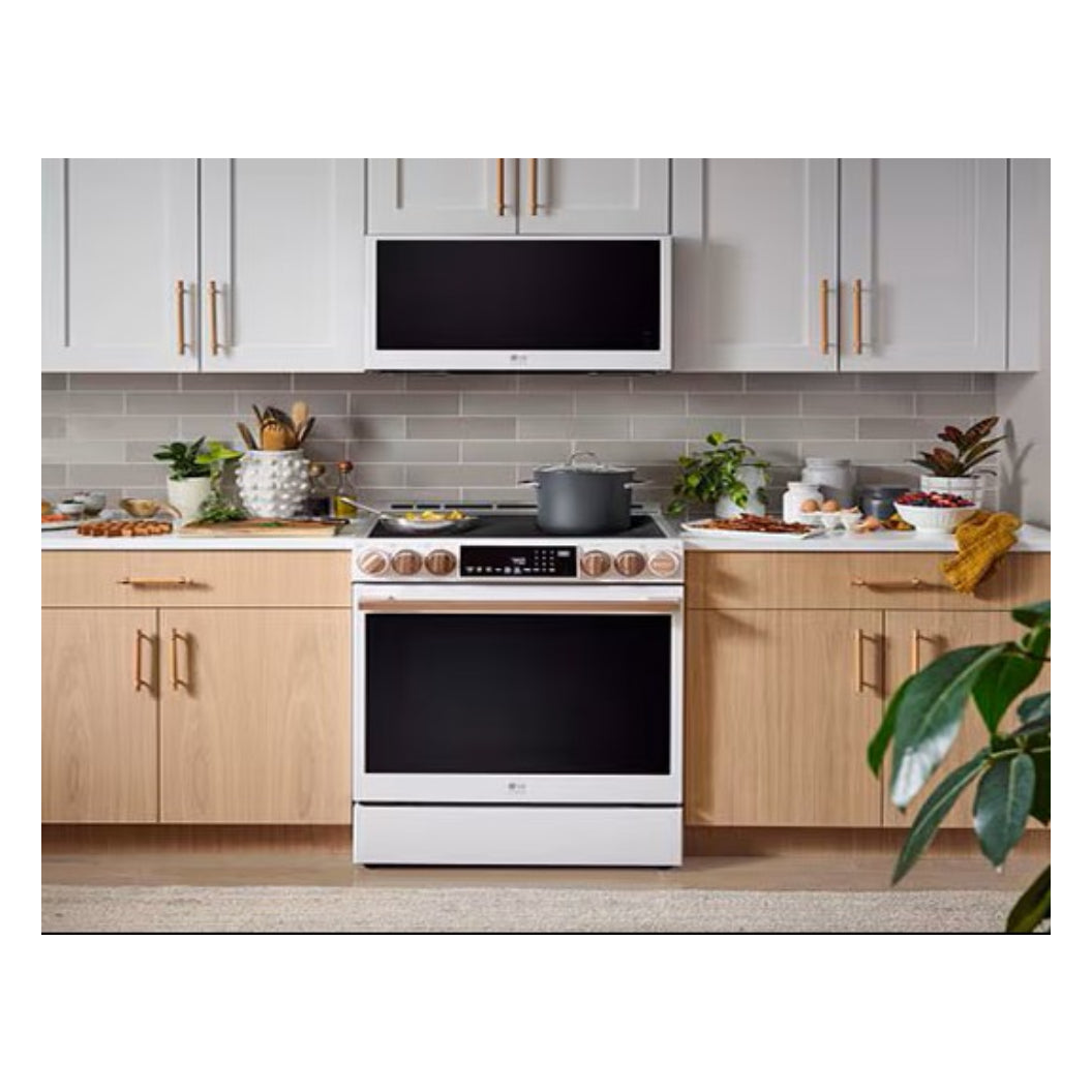 Micro-ondes à hotte 2 pi³, 900W, blanc et noir