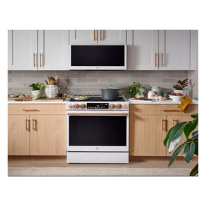 Micro-ondes à hotte 2 pi³, 900W, blanc et noir