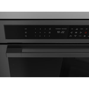 Four encastrable simple 30 po. 4,4 pi³ Inox noir mat - Série Matteo 700