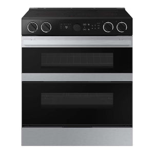 Cuisinière encastrable à induction 30 po, four double 3,4 pi³/2,7 pi³ Inox à 5 zones avec Air Fry et Wi-Fi