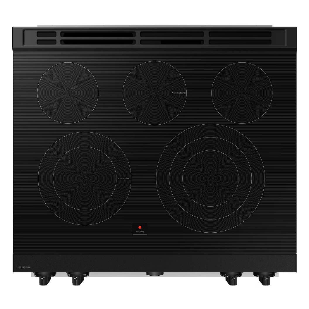 Cuisinière encastrable à induction 30 po, four double 3,4 pi³/2,7 pi³ Inox à 5 zones avec Air Fry et Wi-Fi
