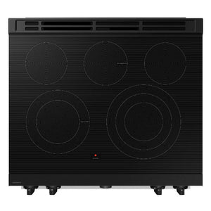 Cuisinière encastrable à induction 30 po, four double 3,4 pi³/2,7 pi³ Inox à 5 zones avec Air Fry et Wi-Fi