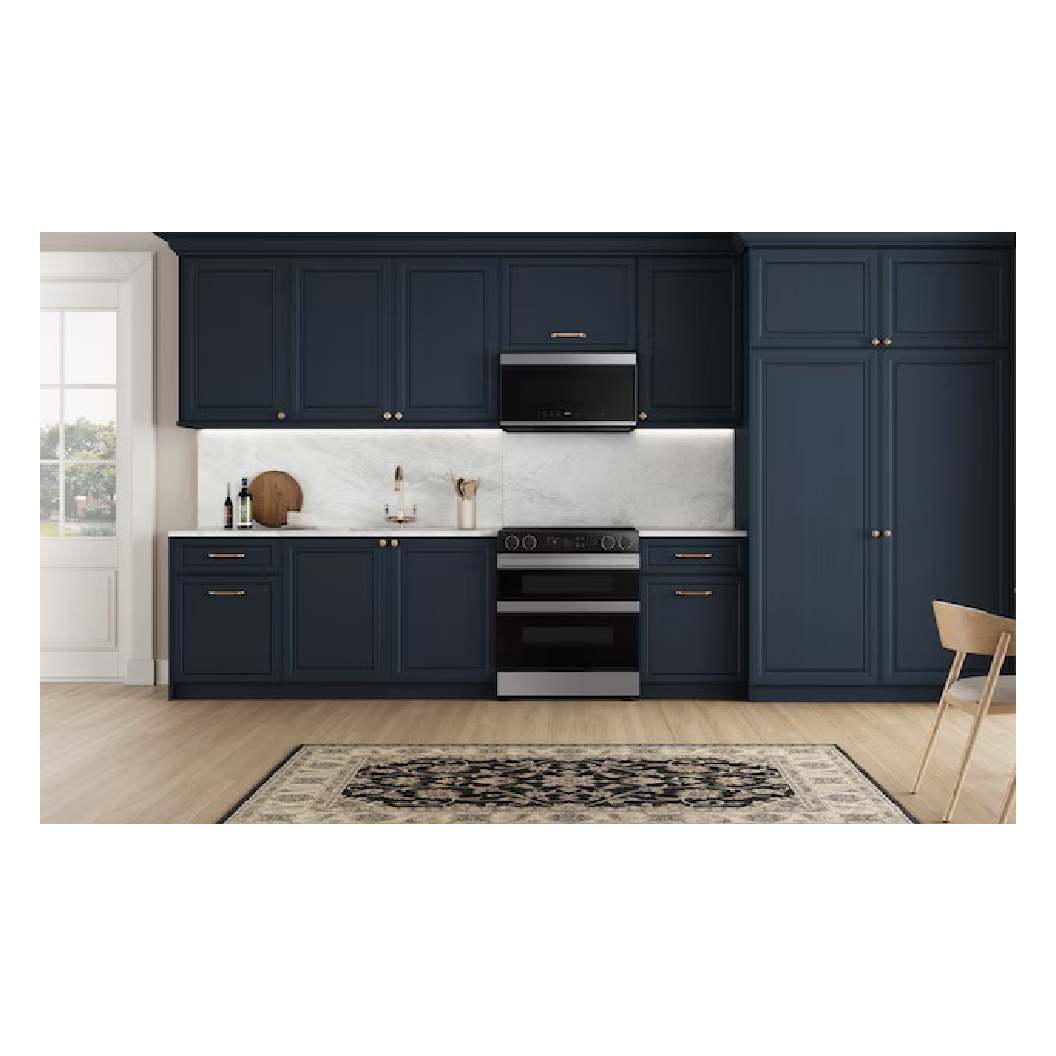 Cuisinière encastrable à induction 30 po, four double 3,4 pi³/2,7 pi³ Inox à 5 zones avec Air Fry et Wi-Fi