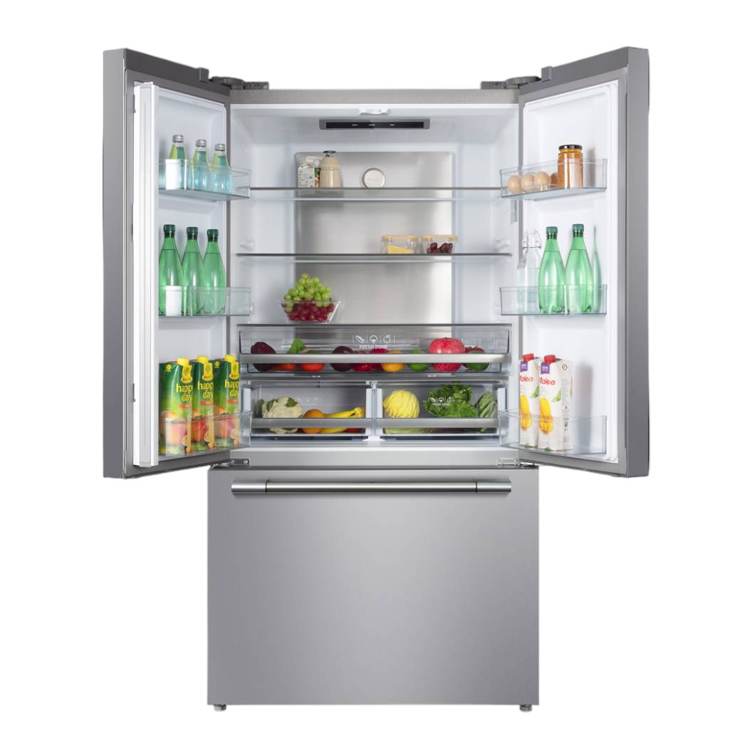 Réfrigérateur porte française 36 po 3 portes Inox