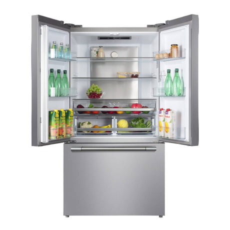 Réfrigérateur portes françaises 36 po 3 portes inox