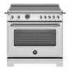 Cuisinière à induction 36 po, 5,7 pi³ avec 5 zones de cuisson - Série Heritage