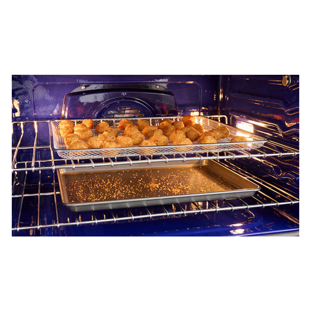 Cuisinière à induction encastrable 30 po Blanc 5 éléments, mode Turbo & Instaview