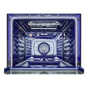Cuisinière à induction encastrable 30 po Blanc 5 éléments, mode Turbo & Instaview