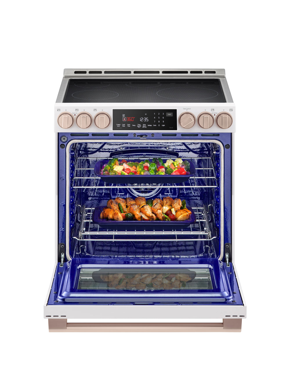 Cuisinière à induction encastrable 30 po. 6,3 pi³