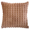 Coussin 20 x 20 po en fausse fourrure - Santi