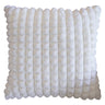 Coussin 20 x 20 po en fausse fourrure - Santi
