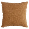 Coussin 22 x 22 po en fausse fourrure bouclée - Brodie