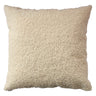 Coussin 22 x 22 po en fausse fourrure bouclée - Brodie