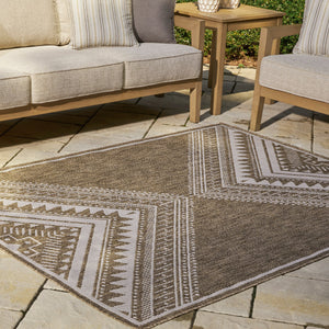 Tapis intérieur/extérieur 5 pi x 7 pi - Dunsler