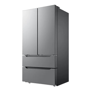 Réfrigérateur portes françaises Inox 36po