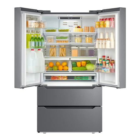 Réfrigérateur portes françaises Inox 36po