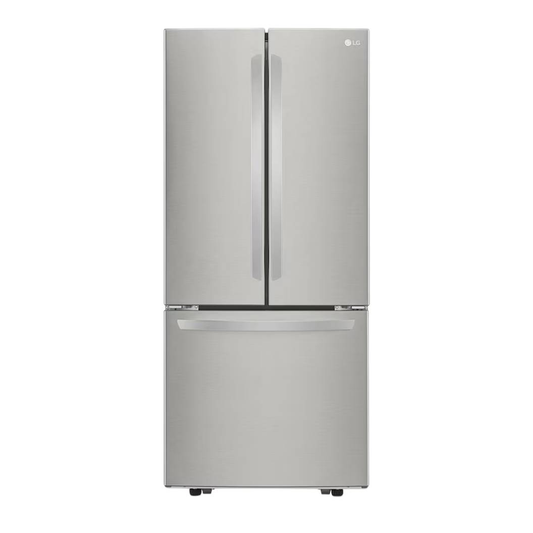 Réfrigérateur porte française 30 po 3 portes Inox