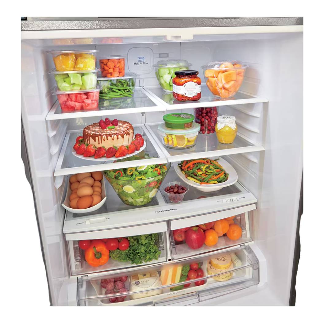 Réfrigérateur porte française 30 po 3 portes Inox