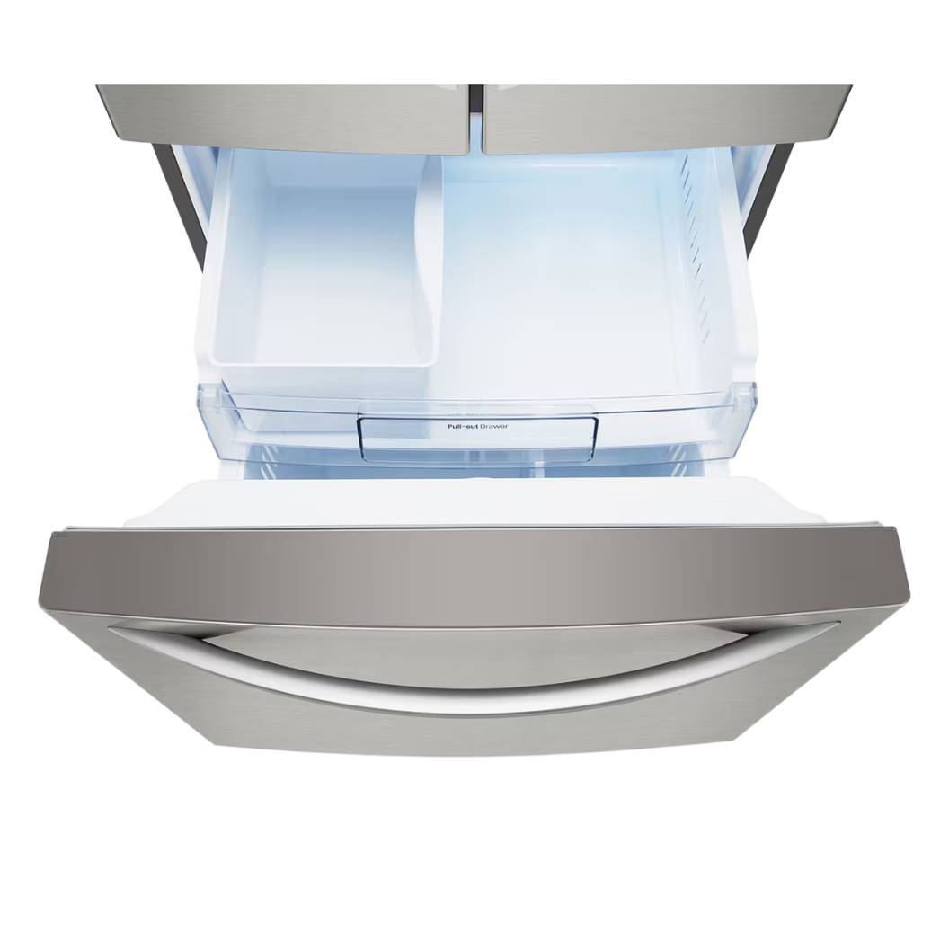 Réfrigérateur porte française 30 po 3 portes Inox