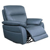 Fauteuil inclinable motorisé en cuir - Oakland