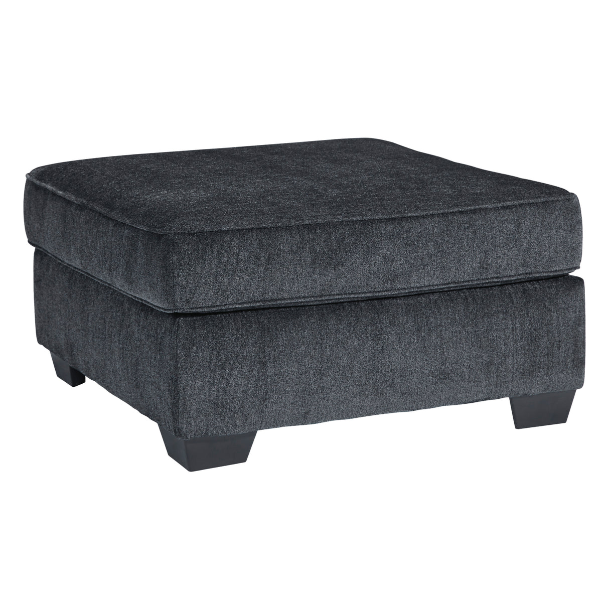 Ottoman surdimensionné Altari en tissu gris