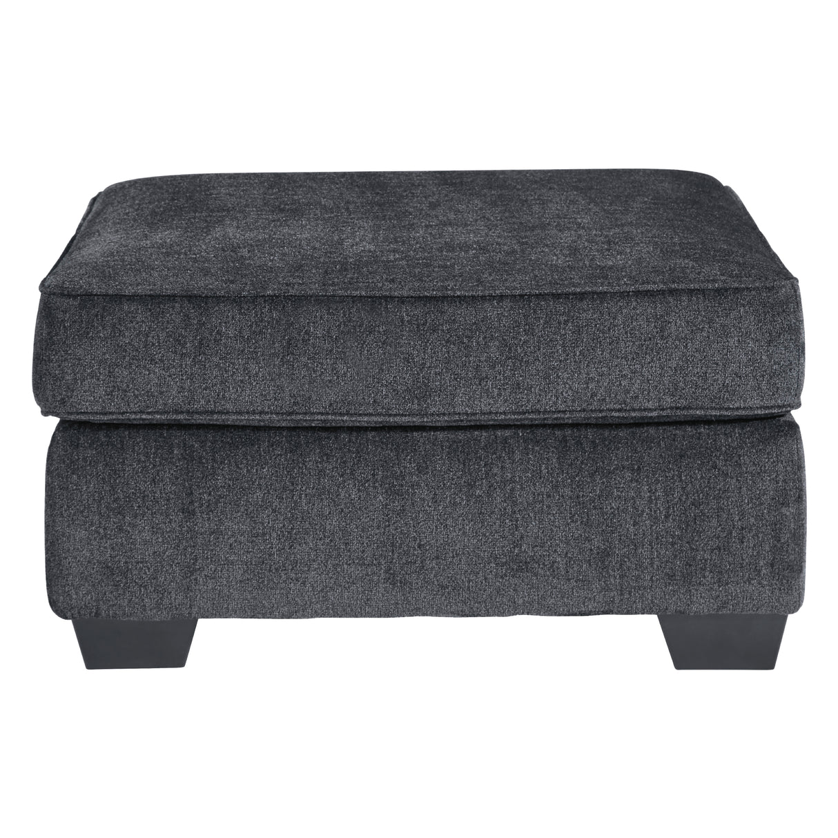 Ottoman surdimensionné Altari en tissu gris