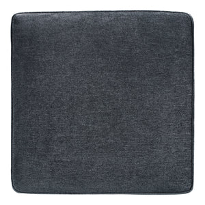 Ottoman surdimensionné Altari en tissu gris