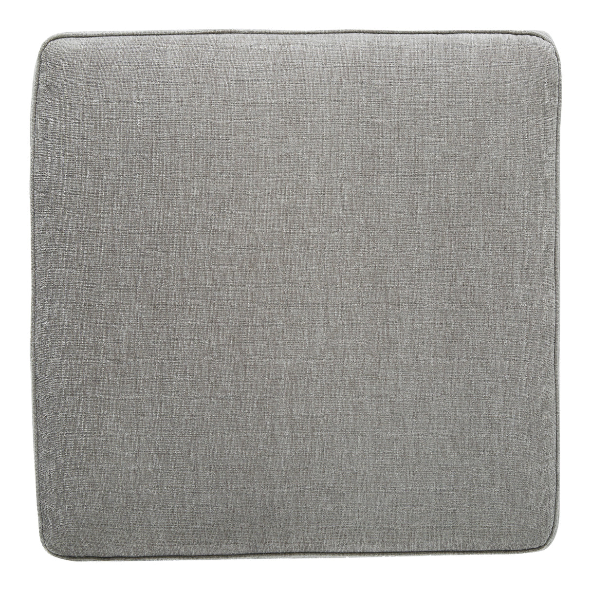 Ottoman surdimensionné Altari en tissu gris pâle