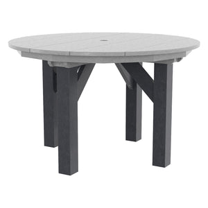 Table à manger extérieure en plastique recyclé - T05