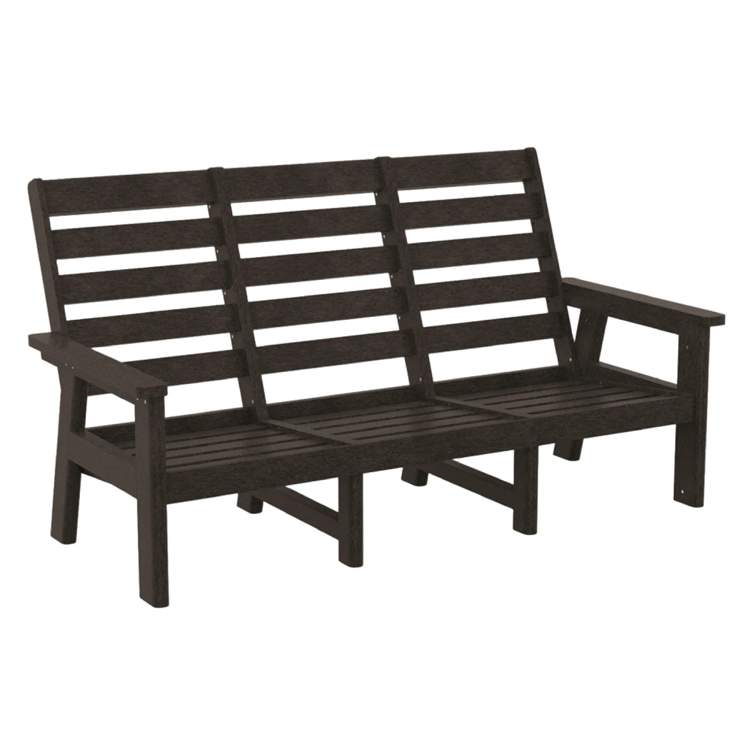 Sofa extérieur en plastique recyclé - Charleston DSF293