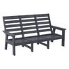Sofa extérieur en plastique recyclé - Charleston DSF293