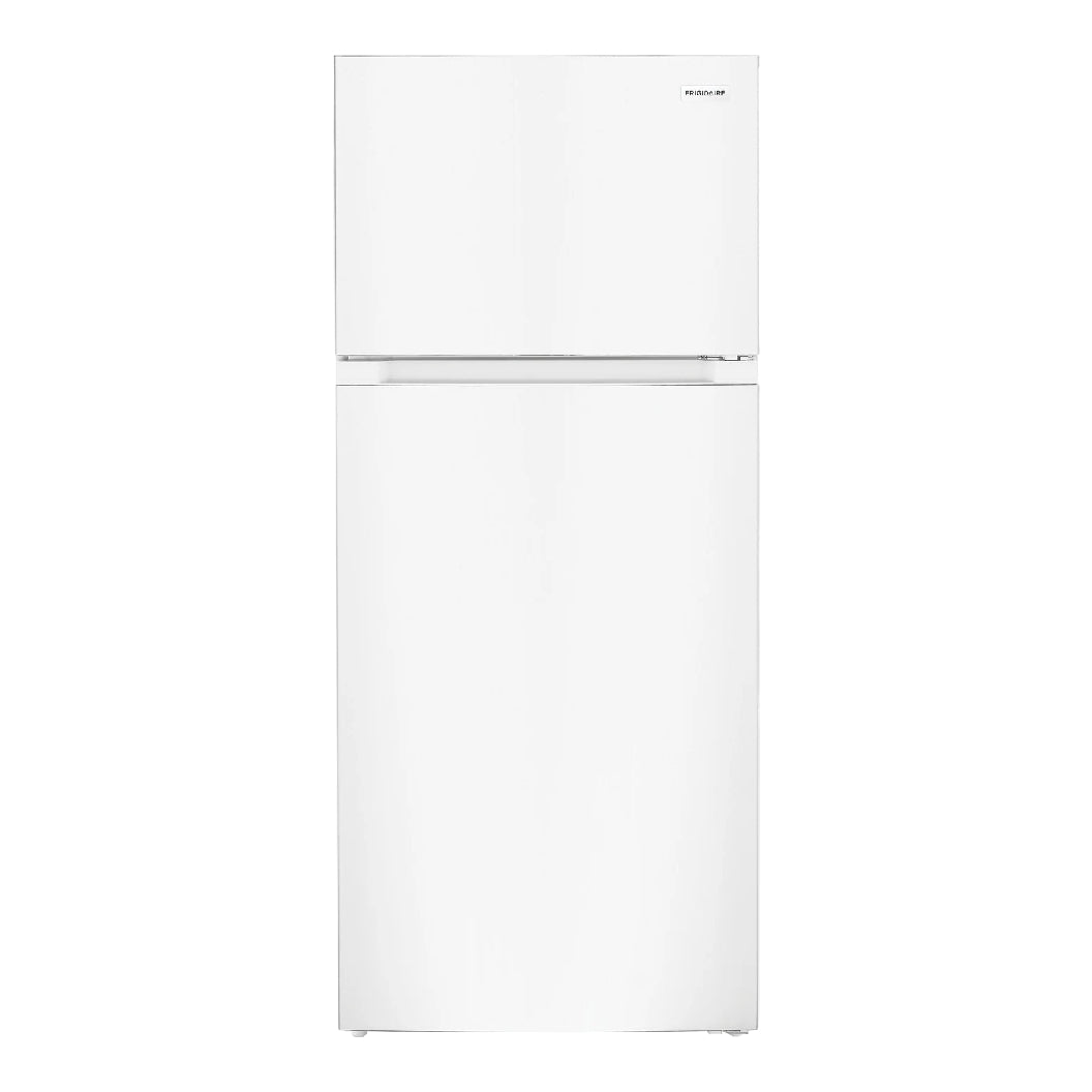 Réfrigérateur à congélateur supérieur 28 po, 16 pi³ Blanc - Prêt pour le garage