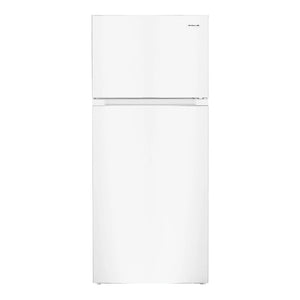 Réfrigérateur à congélateur supérieur 28 po, 16 pi³ Blanc - Prêt pour le garage