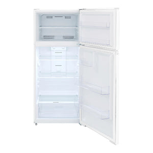 Réfrigérateur à congélateur supérieur 28 po, 16 pi³ Blanc - Prêt pour le garage