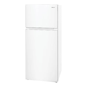 Réfrigérateur à congélateur supérieur 28 po, 16 pi³ Blanc - Prêt pour le garage