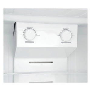 Réfrigérateur congélateur supérieur 28 po, 16 pi³ Inox - robuste et mobile