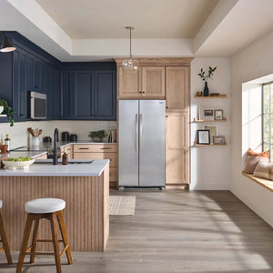 Refrigérateur côte à côte 36 po, 26 pi³ Inox - Frigidaire Gallery avec distributeur d'eau